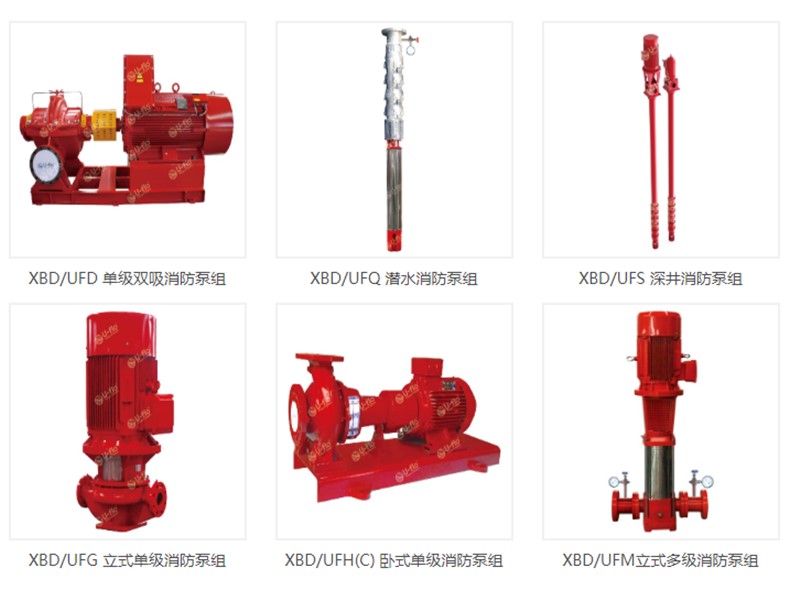 消防泵組型號含義